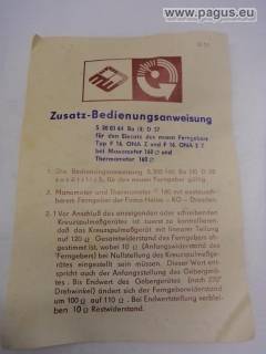 MESSGERÄTEW. BEIERFELD pressure gauge with remote control