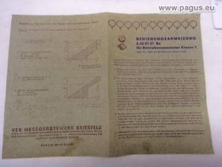 MESSGERÄTEW. BEIERFELD  Manometer