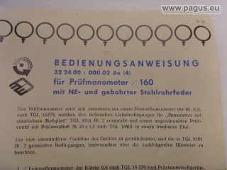 MESSGERÄTEW. BEIERFELD  Prüfmanometer
