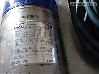 Zanurzalny silnik pompy KSB