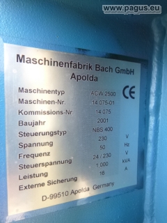 BACH Brennschneidanlage