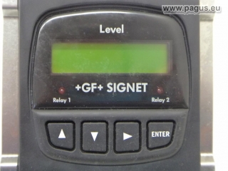 +GF+ Display für Füllstandsmessung