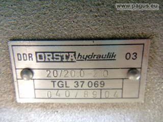 ORSTA Hydraulikpumpe mit Motor