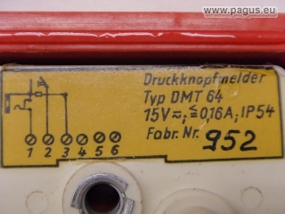 RFT Druckknopfmelder