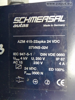 SCHMERSAL Sicherheitzuhaltung