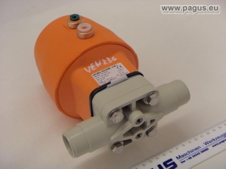 GF Membranventil Typ: 025 PP/PTFE