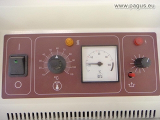 GFL Labor-Wasserbad      Mit Deckel und analoger Anzeige     Außenmaße (BxTxH): 500 x 440 x 325 mm     Innenmaße (BxTxH): 400 x