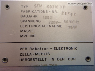 ROBOTRON Netzteil