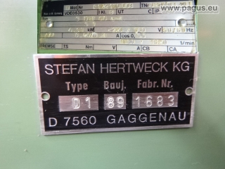 HERTWECK Stempelmaschine