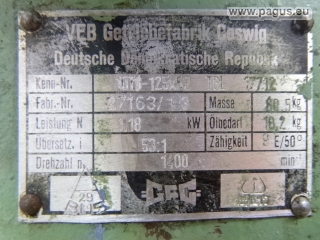 GFC Schneckengetriebe