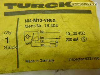 TURCK Induktiver Näherungsensor