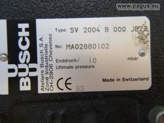 BUSCH Vakuumpumpe