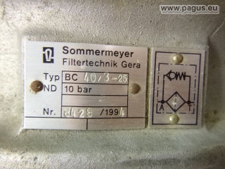 SOMMERMEYER Filtereinsatz