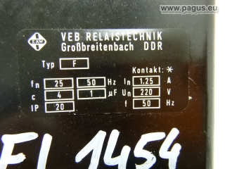 VEB RELAISTECHNIK Hg-Relais