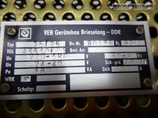 EAW Trenntransformator