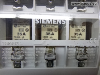SIEMENS Sicherungs-Lastrennschalter