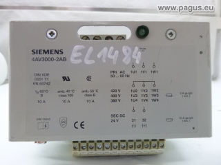 SIEMENS Gleichrichtergerät