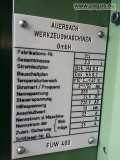 AUERBACH Werkzeugfräsmaschine