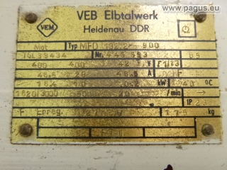 VEM Gleichstrommotor