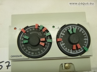 GRÄSSLIN Analoge Schaltuhr