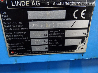 LINDE Elektro-Hochhubwagen