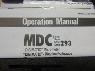 MITUTOYO Tiefenmessschraube