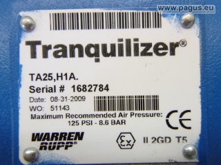 WARREN RUPP Tranquilizer