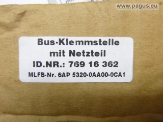 SIEMENS Bus-Klemmstelle