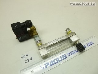 KROHNE Durchflussmesser mit Magnetventil