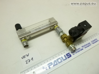 KROHNE Durchflussmesser mit Magnetventil