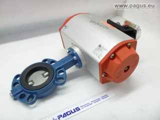 END Absperrklappe mit Schwenkantrieb