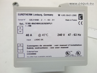 EUROTHERM Thyristorschalter