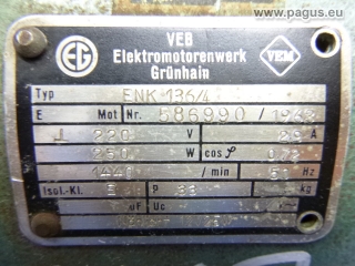 VEM Nähmaschinenmotor