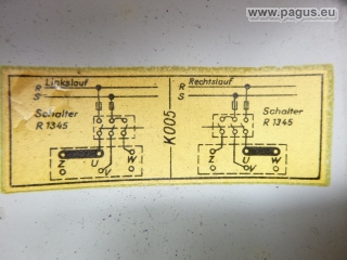 VEM Nähmaschinenmotor