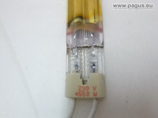 HERAEUS Zwillingsrohrstrahler