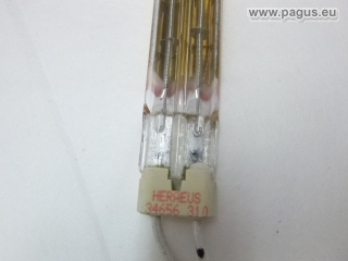 HERAEUS Zwillingsrohrstrahler