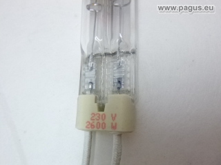 HERAEUS Zwillingsrohrstrahler