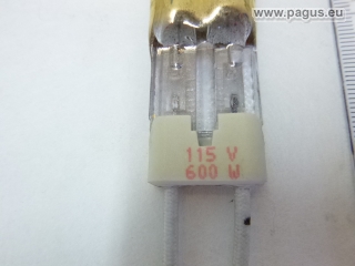 HERAEUS Zwillingsrohrstrahler