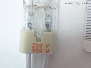 HERAEUS Zwillingsrohrstrahler