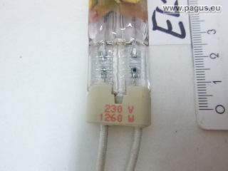 HERAEUS Zwillingsrohrstrahler