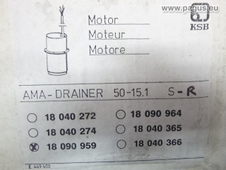 KSB Pumpenersatzmotor