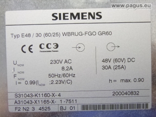 SIEMENS power supply