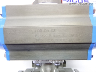 END Kugelhahn mit pneumatischem Ventilantrieb