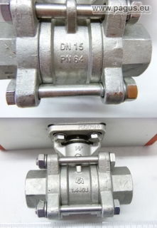 END Kugelhahn mit pneumatischem Ventilantrieb