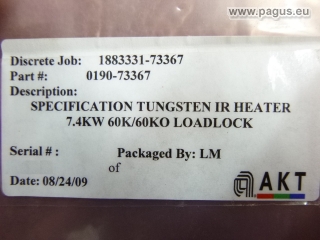 TUNGSTEN Infrarot Zwillingsrohrstrahler