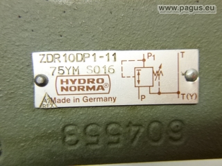 HYDRO NORMA pressure reducing valve