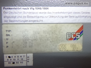 Terminal główny PCS