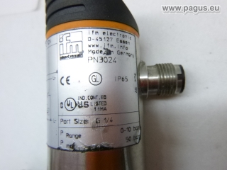 IFM pressure sensor