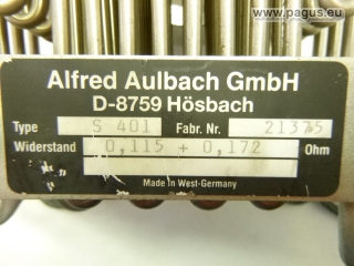 AULBACH Leistungwiderstand