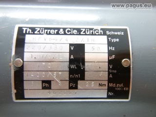 ZÜRRER Getriebemotor